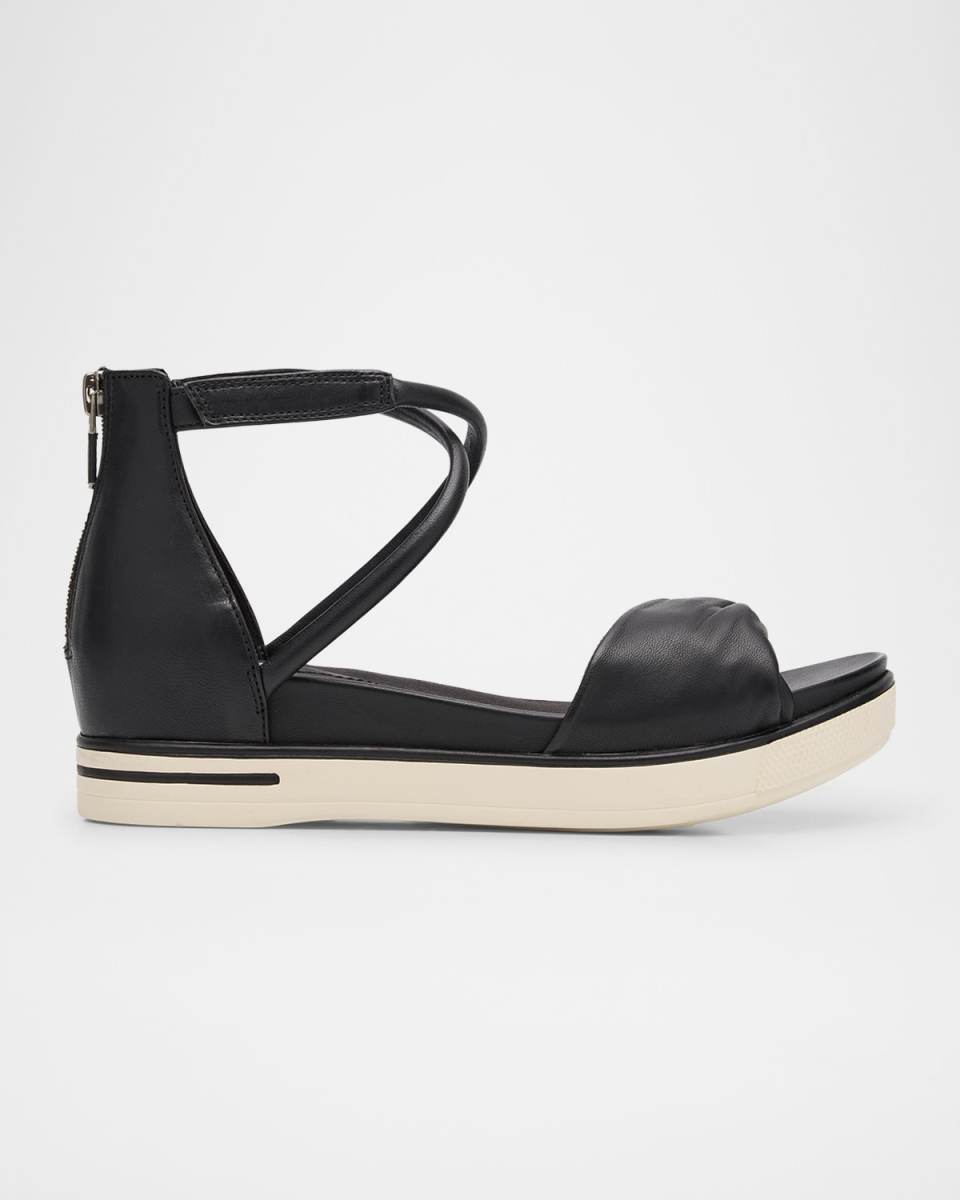 Suvi Crisscross Grip Wedge Sandals